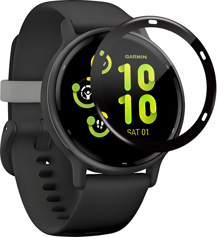 BlueBuilt Garmin Vivoactive 5 Screenprotector linkerkant