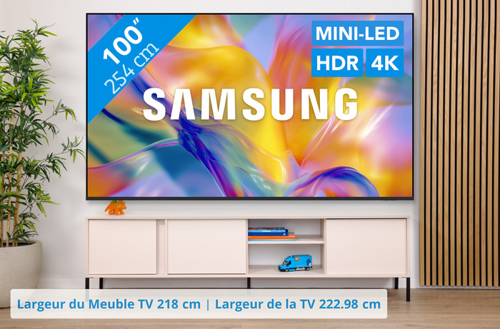 Samsung Mini-LED 100" M83H (2026) visuel Coolblue 1