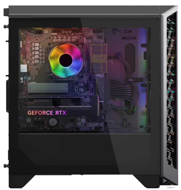 Lenovo LOQ Tower 26ADR10 A78745HX 1T 32 côté gauche