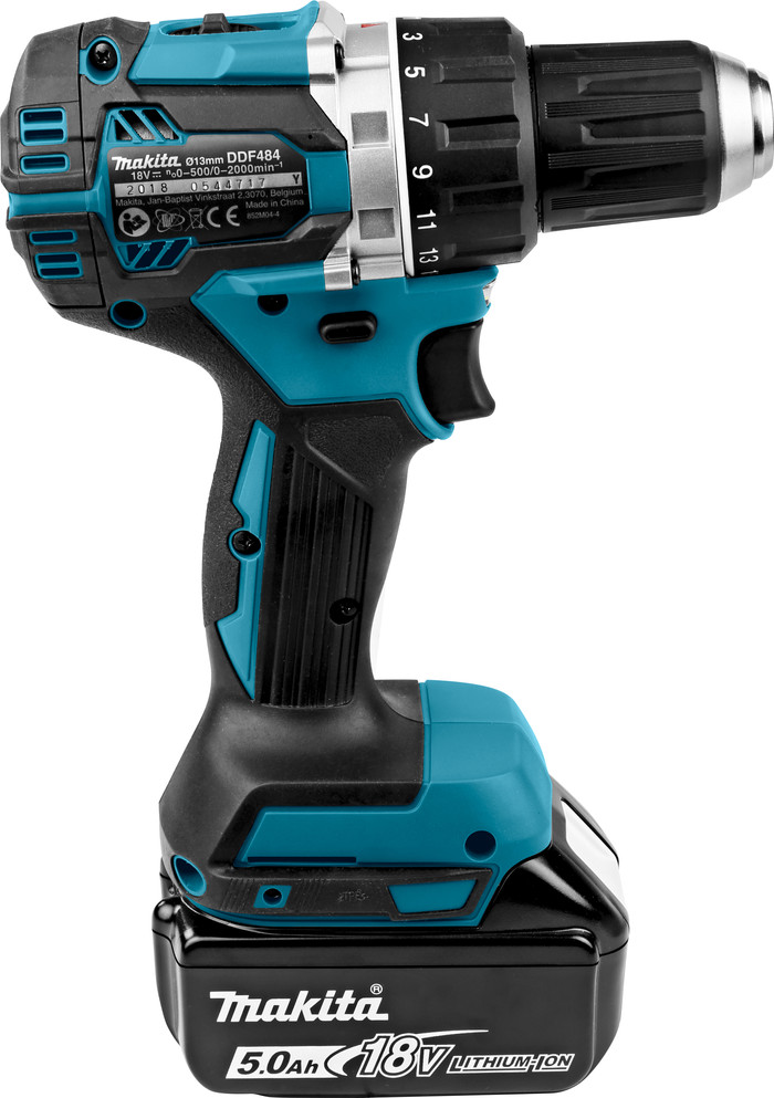 Makita DDF484RTJ left side