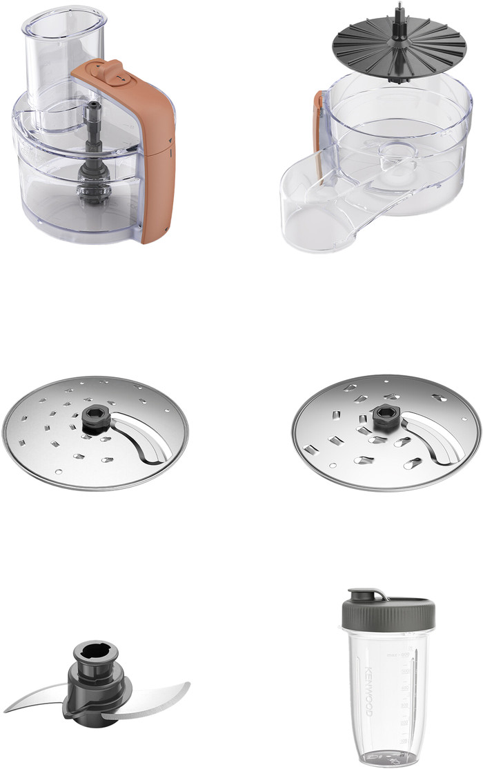 Kenwood Multipro Go FDP23.380RD Red Clay accessoire