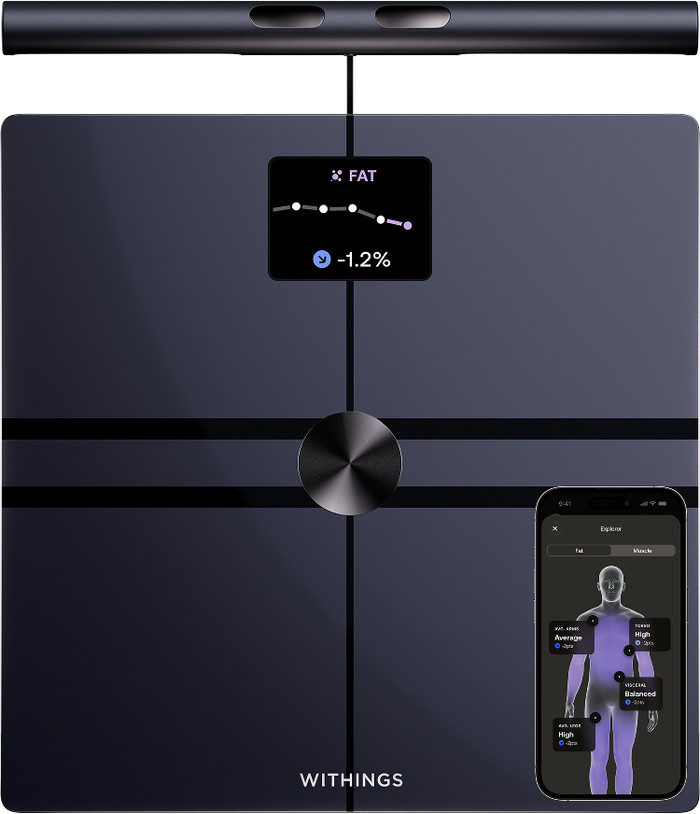 Withings BodyFit Zwart voorkant