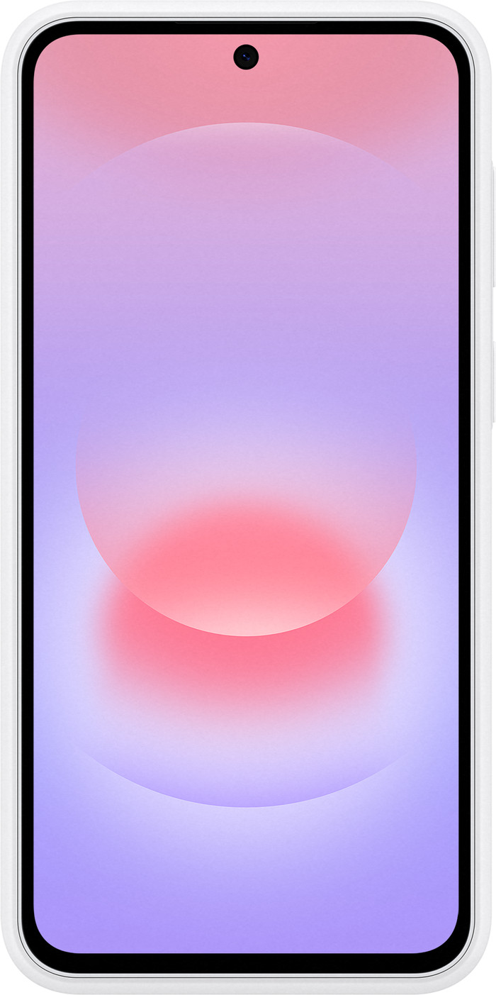 Samsung Galaxy A37 Back Cover Silicone Blanc avant