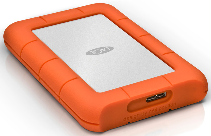 LaCie Rugged Mini USB 3.0 5TB linkerkant