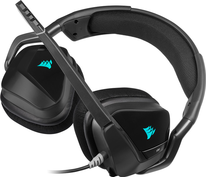 Corsair Void RGB Elite USB Premium Gaming Headset PC Carbon/Zwart null