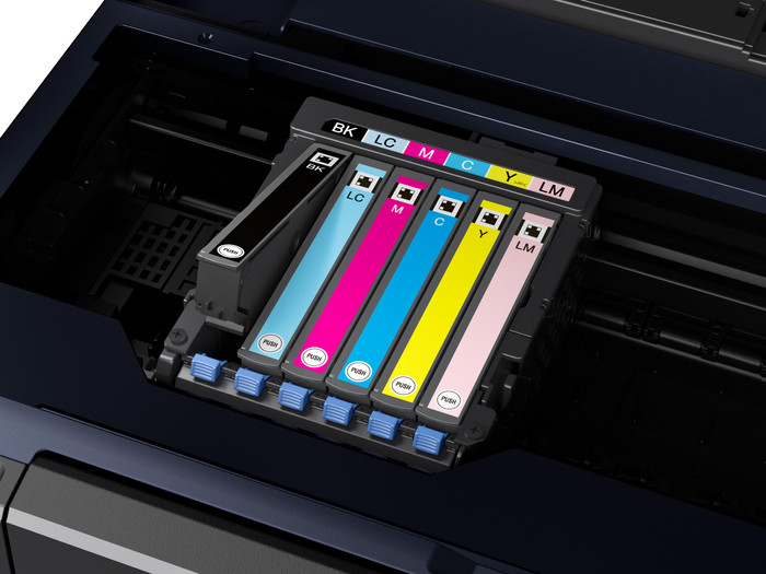 Epson Expression Photo XP-970 + 1 set extra XL cartridges detail