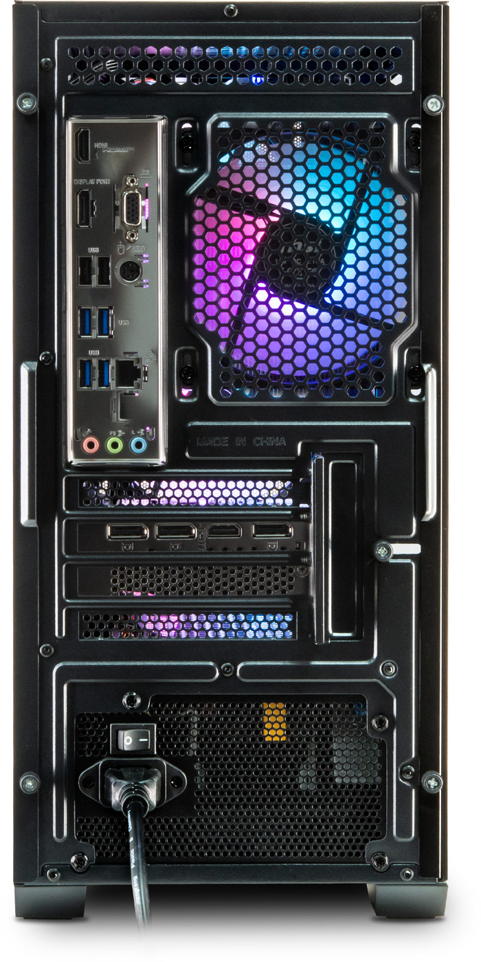 Cobalt x Powered by MSI - Tier 2 - RTX 5060 Ti - Ryzen 7 5700X - 32 Go - 1 To SSD arrière