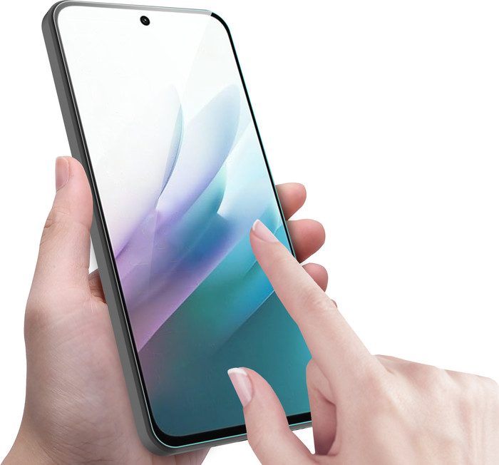 Just In Case Tempered Glass Xiaomi Redmi 15 Screenprotector product in gebruik