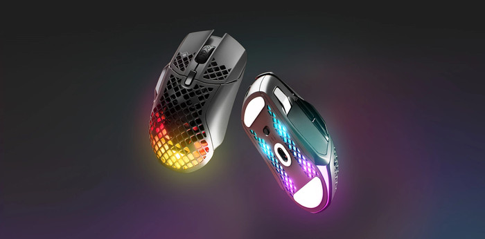 SteelSeries Aerox 5 Souris Gamer Sans Fil Noir produit à l'usage