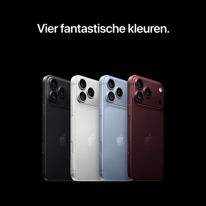 Apple iPhone 18 Pro Max 1TB Lichtblauw visual leverancier