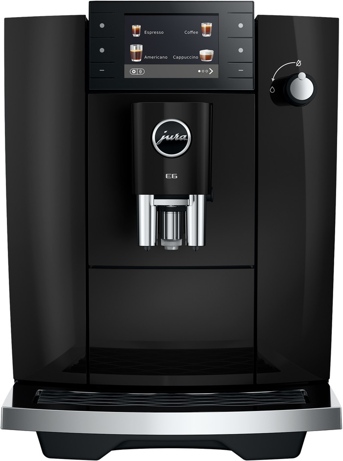 JURA E6 Piano Black (ED) voorkant