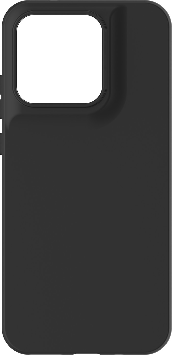 Just in Case Soft Design Motorola Moto G67 / G77 Back Cover Zwart voorkant