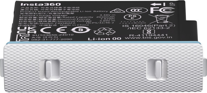 Insta360 X4 Air Battery (Arctic White) voorkant