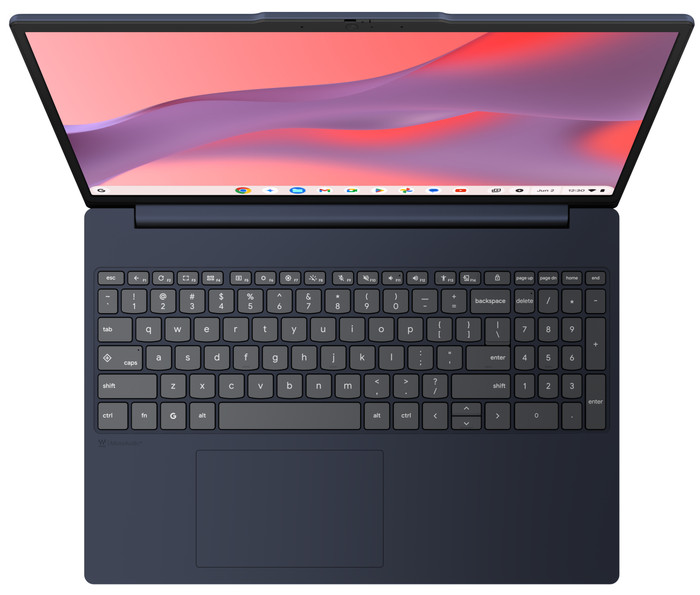Lenovo Chromebook 15M8910 83W7001JMB AZERTY dessus