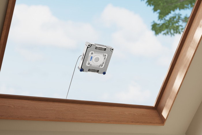 Ecovacs WINBOT W3 OMNI product in gebruik