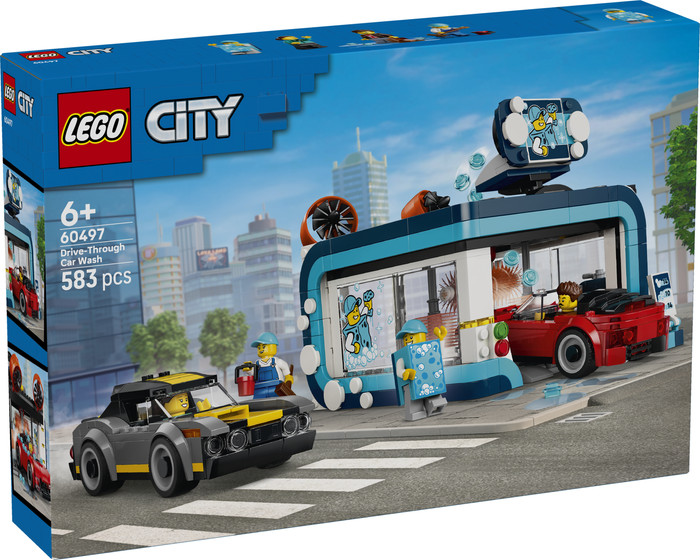 LEGO City - La Station de Lavage Automatique 60497 emballage