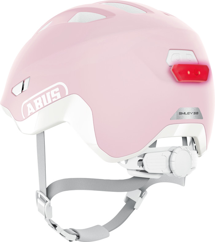 ABUS SMILEY 3.0 ACE LED Roze M achterkant
