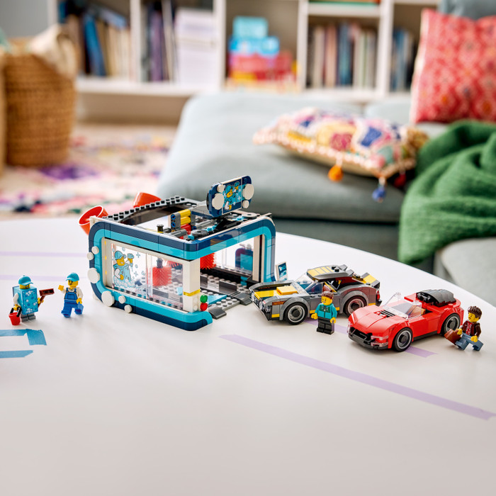 LEGO City - La Station de Lavage Automatique 60497 produit à l'usage
