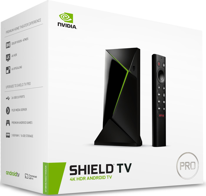 NVIDIA Shield TV Pro packaging