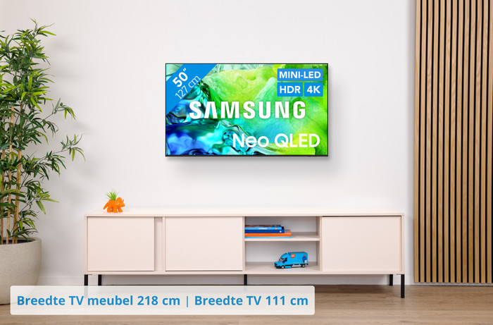 Samsung Neo QLED 50" QN80H (2026) visual Coolblue 1