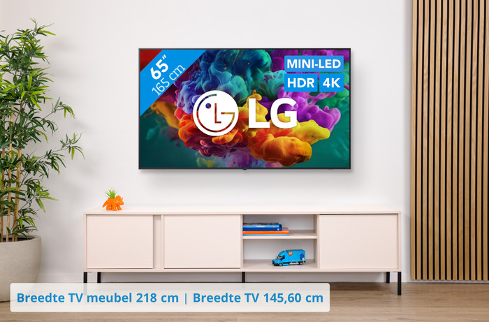 LG Mini-led 65" QNED85 (2026) visual Coolblue 1
