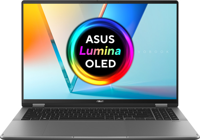 ASUS Vivobook 16 Flip OLED Copilot+ PC TP3607SA-SI099W Azerty voorkant