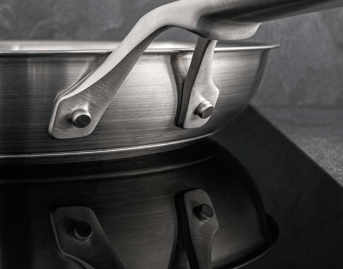 Tefal Extreme koekenpannenset 24/28 cm detail