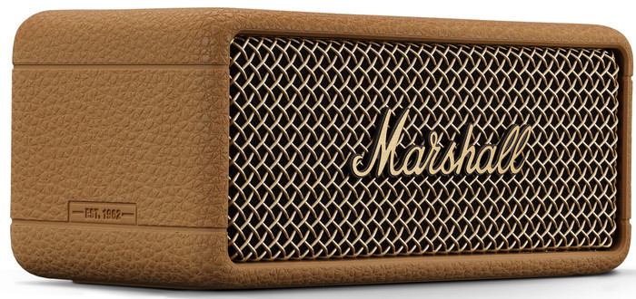 Marshall Emberton III speaker BT Vivid Brown rechterkant
