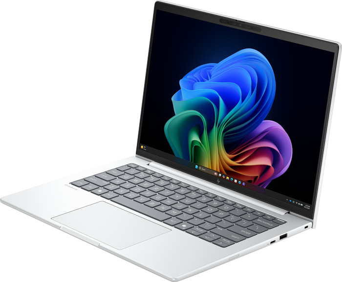 HP EliteBook 8 G2i 14'' Copilot+ PC - DW7K2ET Azerty rechterkant
