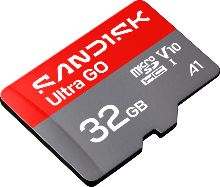 SANDISK Ultra GO microSDHC 32GB 120MB/s bovenkant