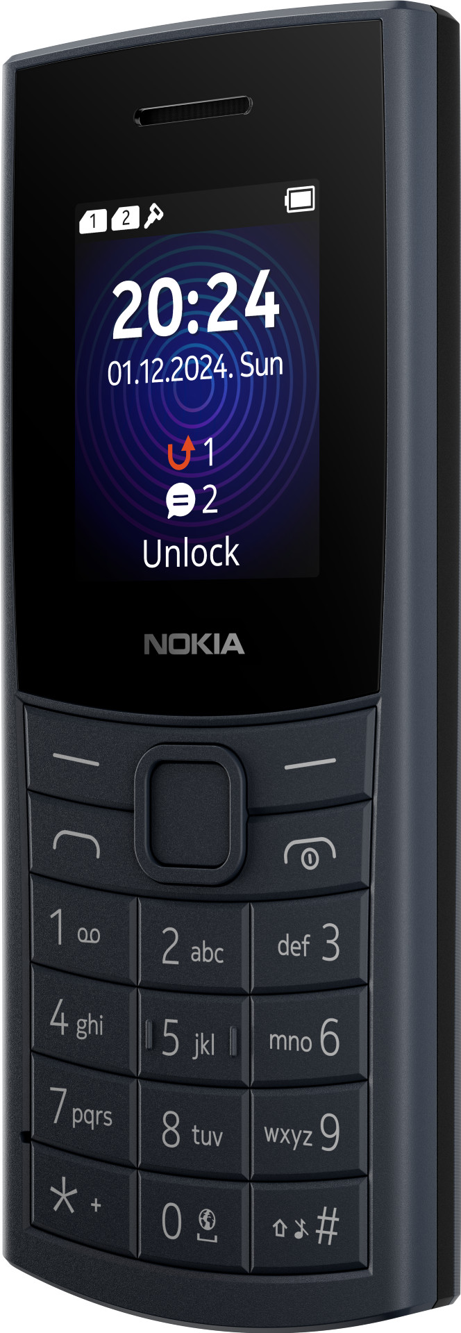 Nokia 110 128MB Blauw 4G voorkant