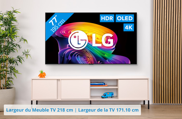 LG OLED 77" C6 (2026) visuel Coolblue 1