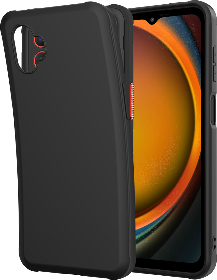 Just in Case Soft Design Samsung Galaxy Xcover7 Pro Back Cover Zwart samengesteld product