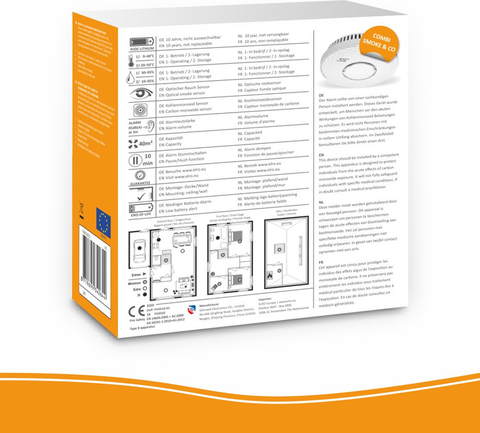 Elro FV4310 Combi Detector Triple Pack null