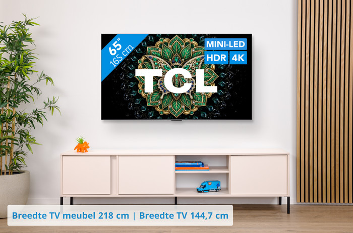 TCL QD Mini-led 65" C69K Pro (2026) visual Coolblue 1