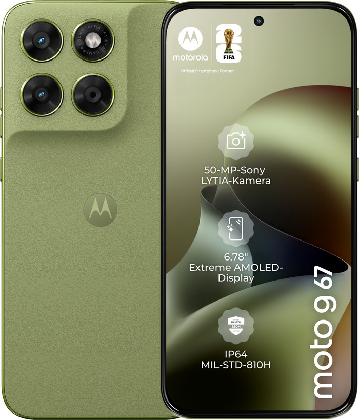 Motorola Moto G67 Groen 128GB 5G Main Image