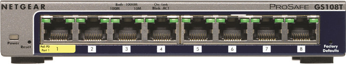 Netgear GS108T Main Image