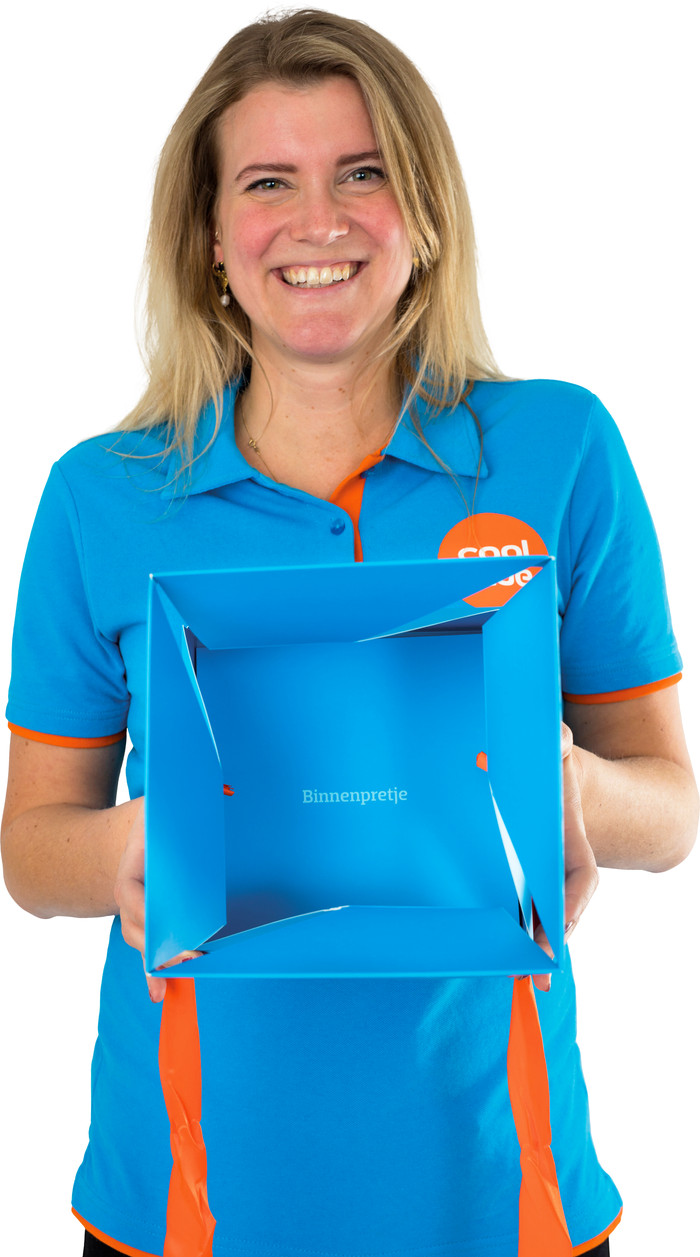 Boite Cadeau Haute (160x160x370) visuel Coolblue 1