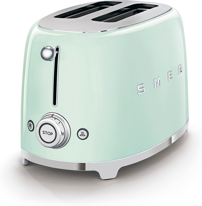 SMEG TSF01PGEU Pastel Green left side