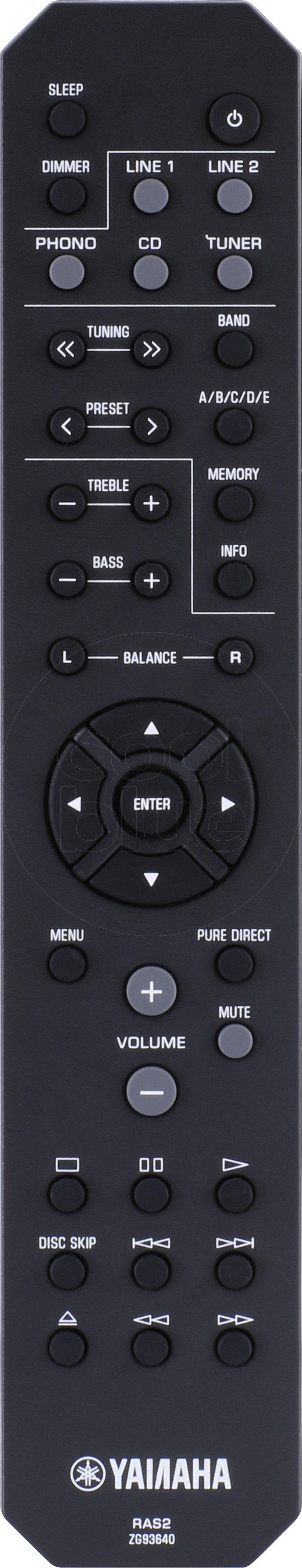 Yamaha A-S201 Zilver accessoire