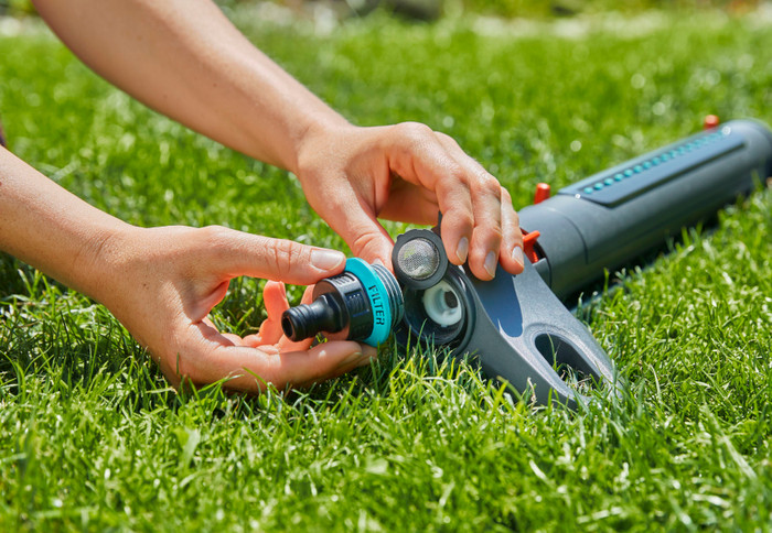 Gardena Arroseur Oscillant AquaZoom S produit à l'usage