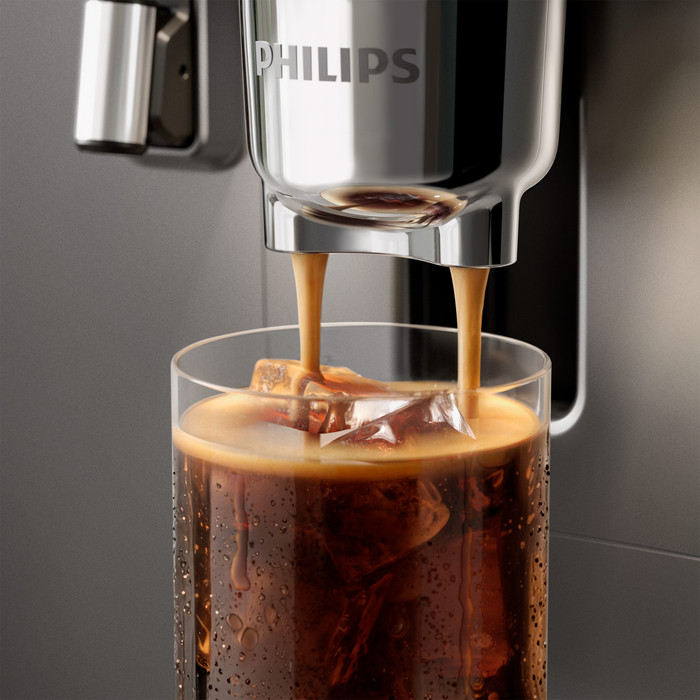 Philips Cafe Aromis 6000 serie EP6551/91 product in gebruik