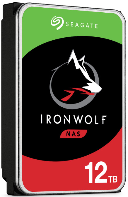 Seagate IronWolf 12TB left side
