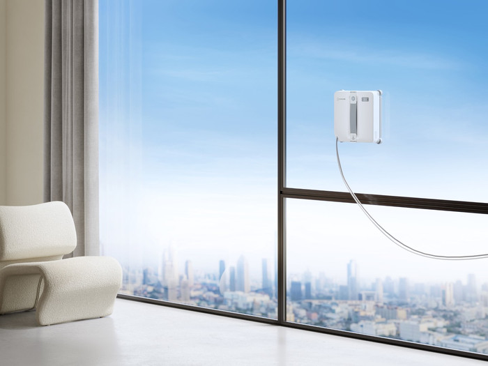 Ecovacs WINBOT mini 2 product in gebruik