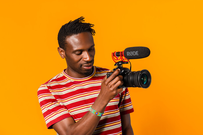 RODE Videomic NTG product in use