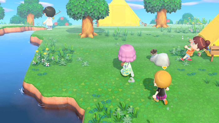 Animal Crossing New Horizons Nintendo Switch 2 Edition product in use