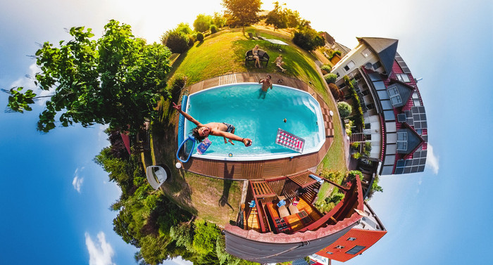 GoPro Max Grip + Tripod product in gebruik