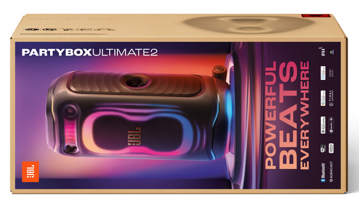 JBL Partybox Ultimate 2 emballage