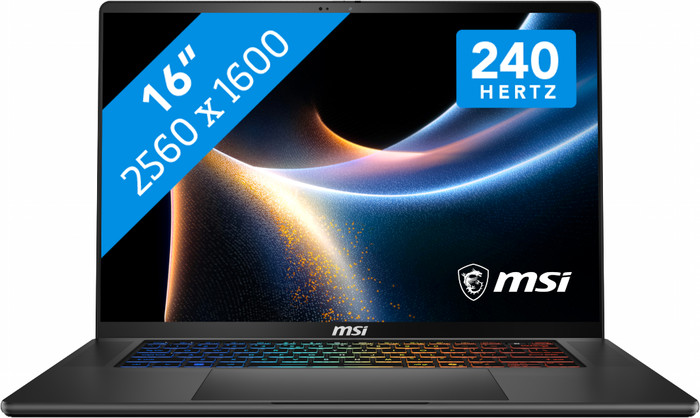 MSI Stealth 16 AI+ OLED Copilot+ PC B3WI-017BE Main Image
