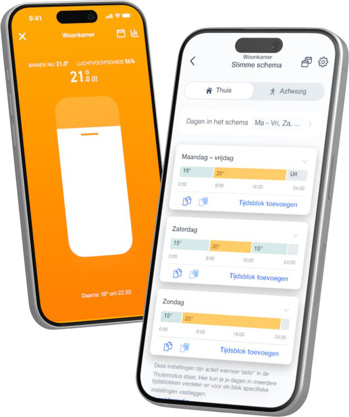 tado Bedrade Slimme Thermostaat X Multi Room Startpakket 2e Generatie (2 Radiatorknoppen) visual leverancier